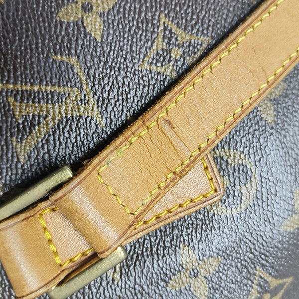 VINTAGE VAVIN GM Monogram Coated Canvas Brown