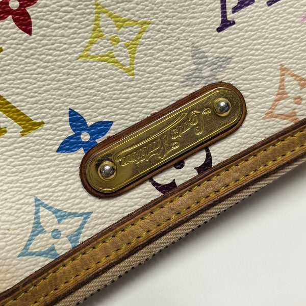 LV × TM VINTAGE MILLA Monogram Coated Canvas White