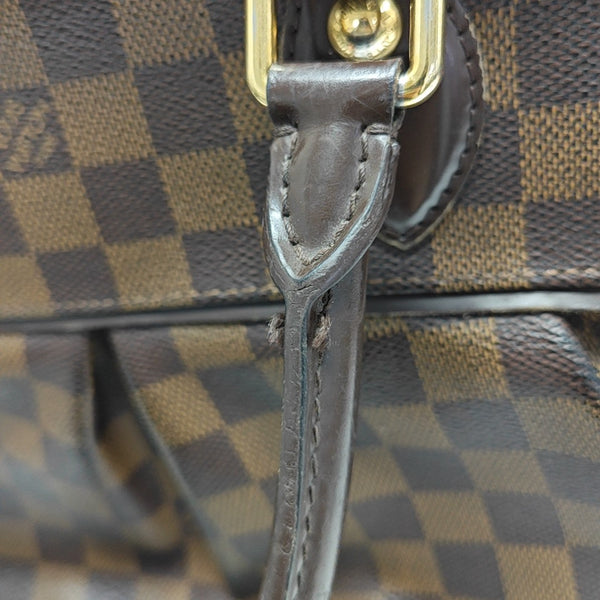 TREVI PM Damier Ebene Coated Canvas Brown
