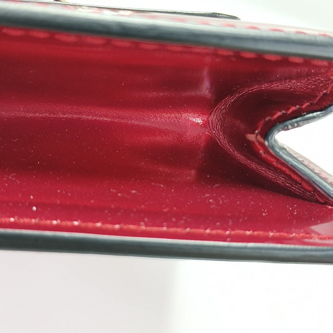 SERPENTI FOREVER Small Patent Leather Red