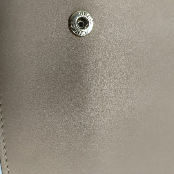 Interlocking G Small Calfskin Brown