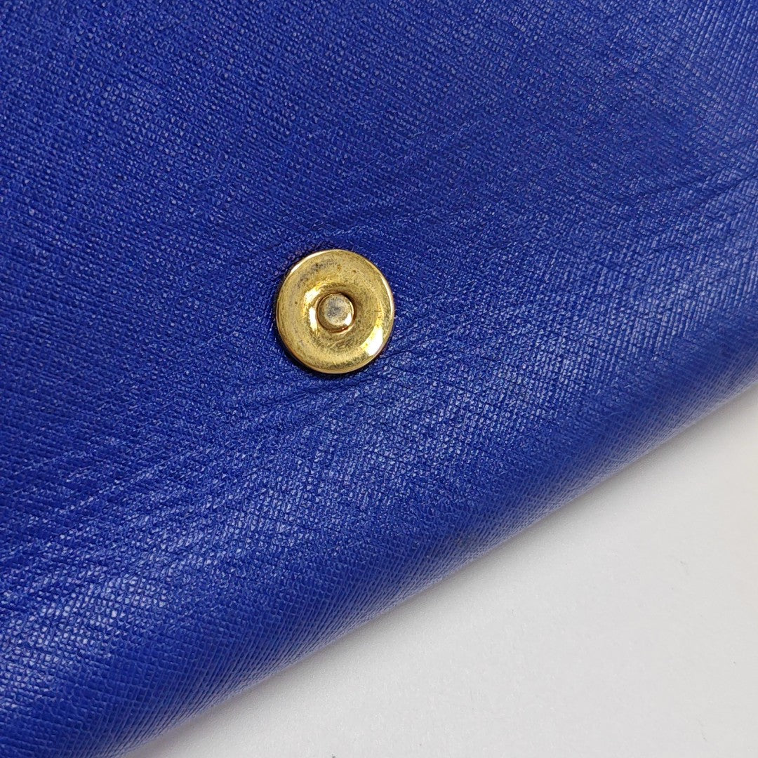 Ginny Calfskin Blue