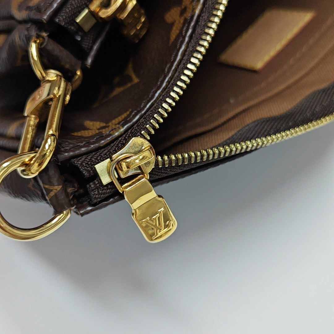 MULTI Monogram Coated Canvas Brown