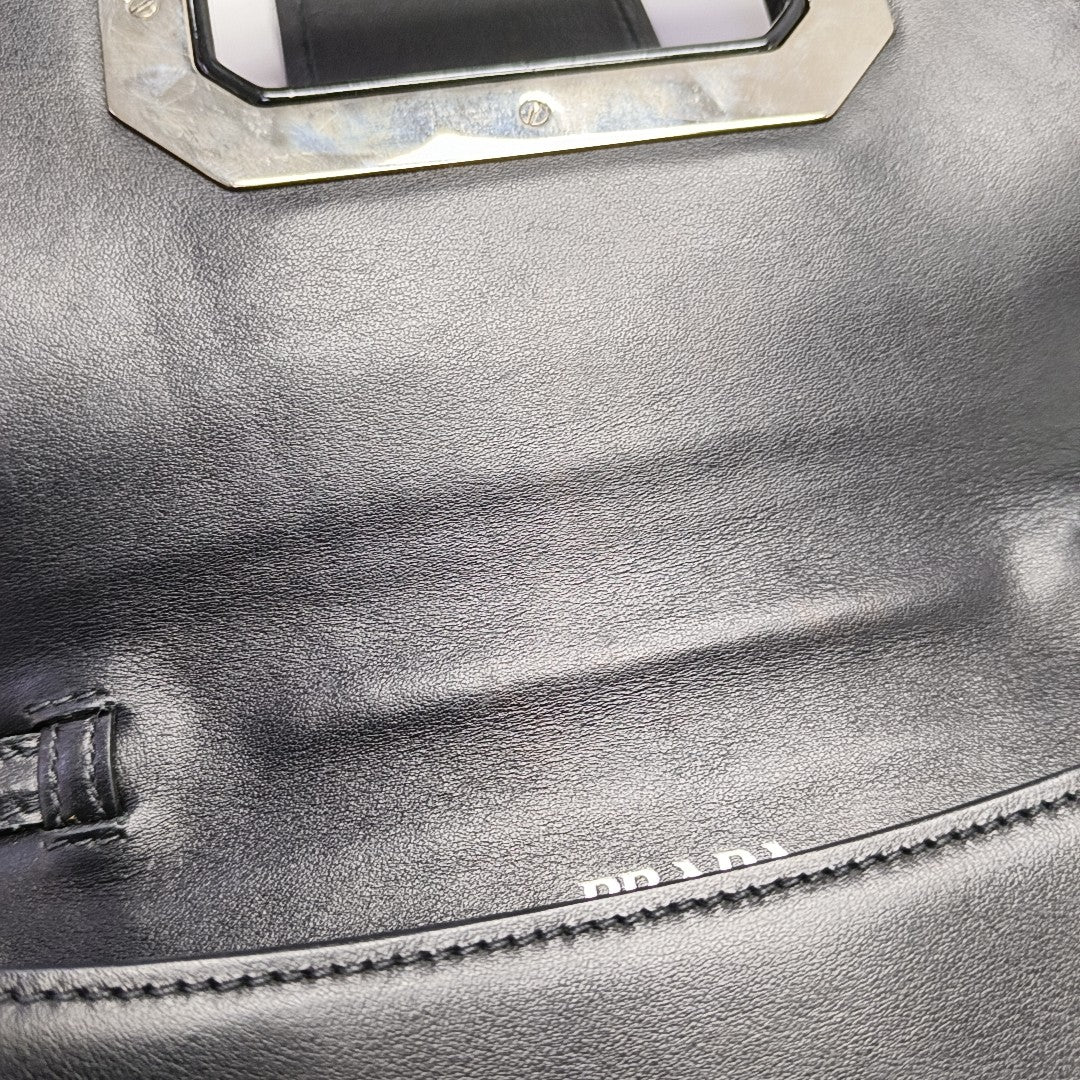 Plex Calfskin Black