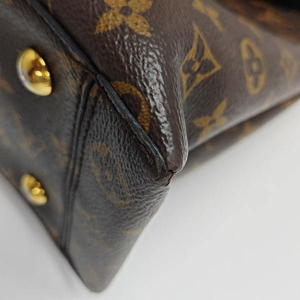 FLOWER Monogram Coated Canvas Brown