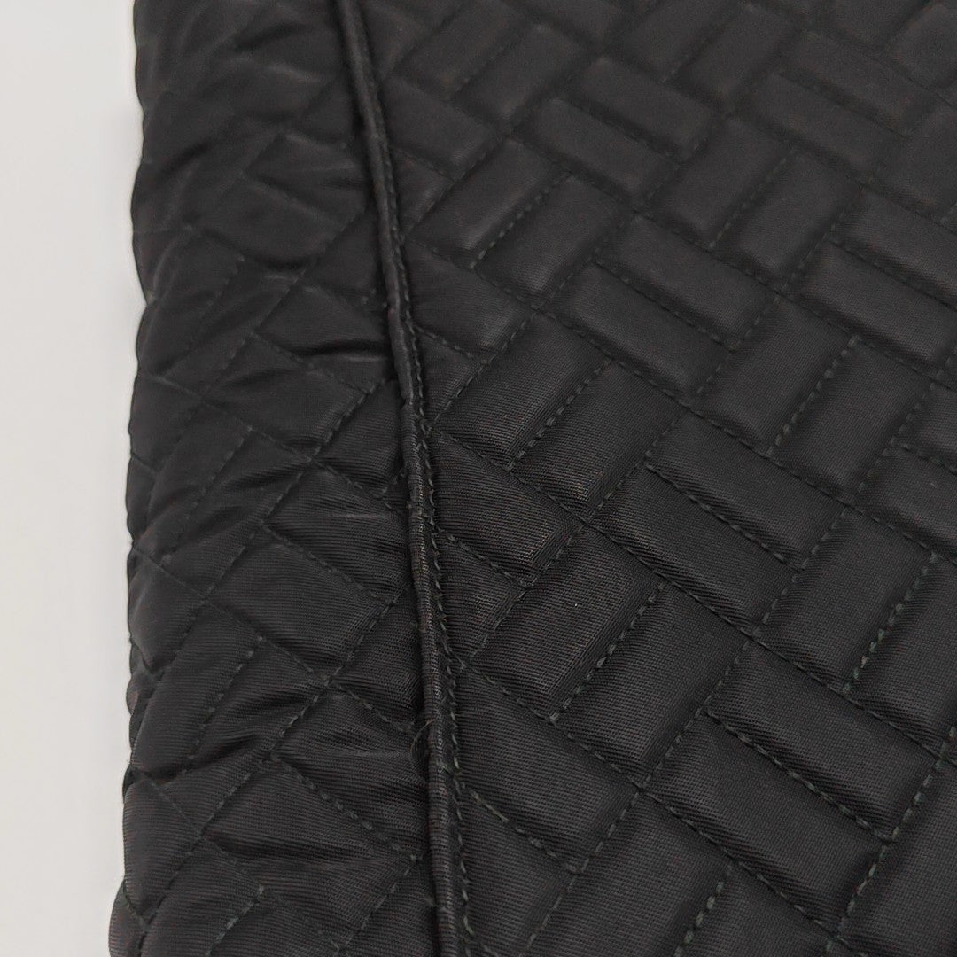 Easy Quilted Nylon Black