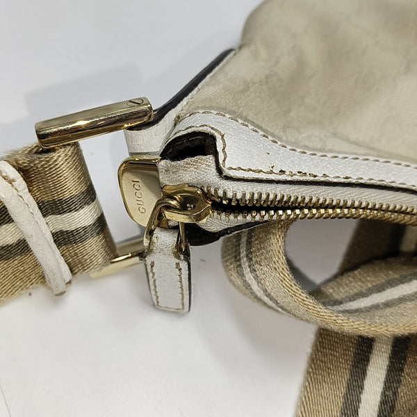 Monogram Coated Canvas Beige