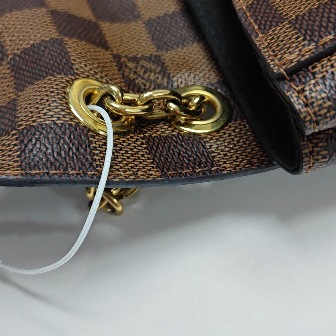 VAVIN PM Damier Ebene Coated Canvas Brown