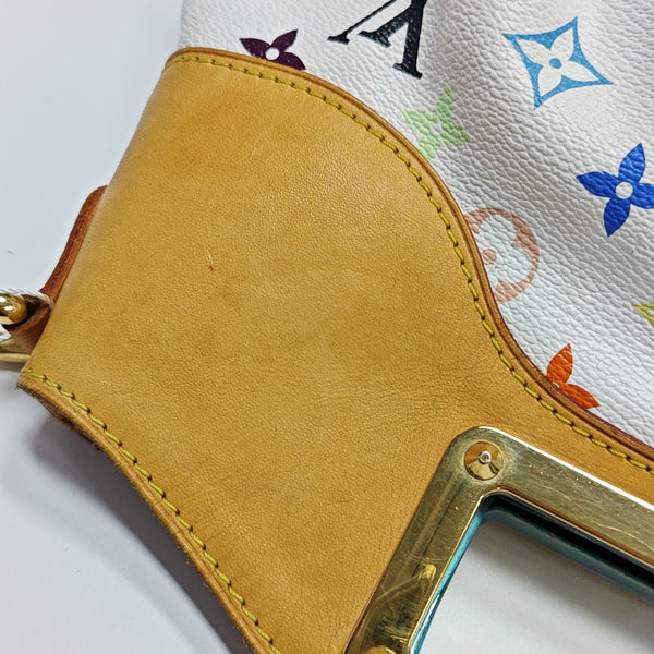LV × TM JUDY MM Monogram Coated Canvas White