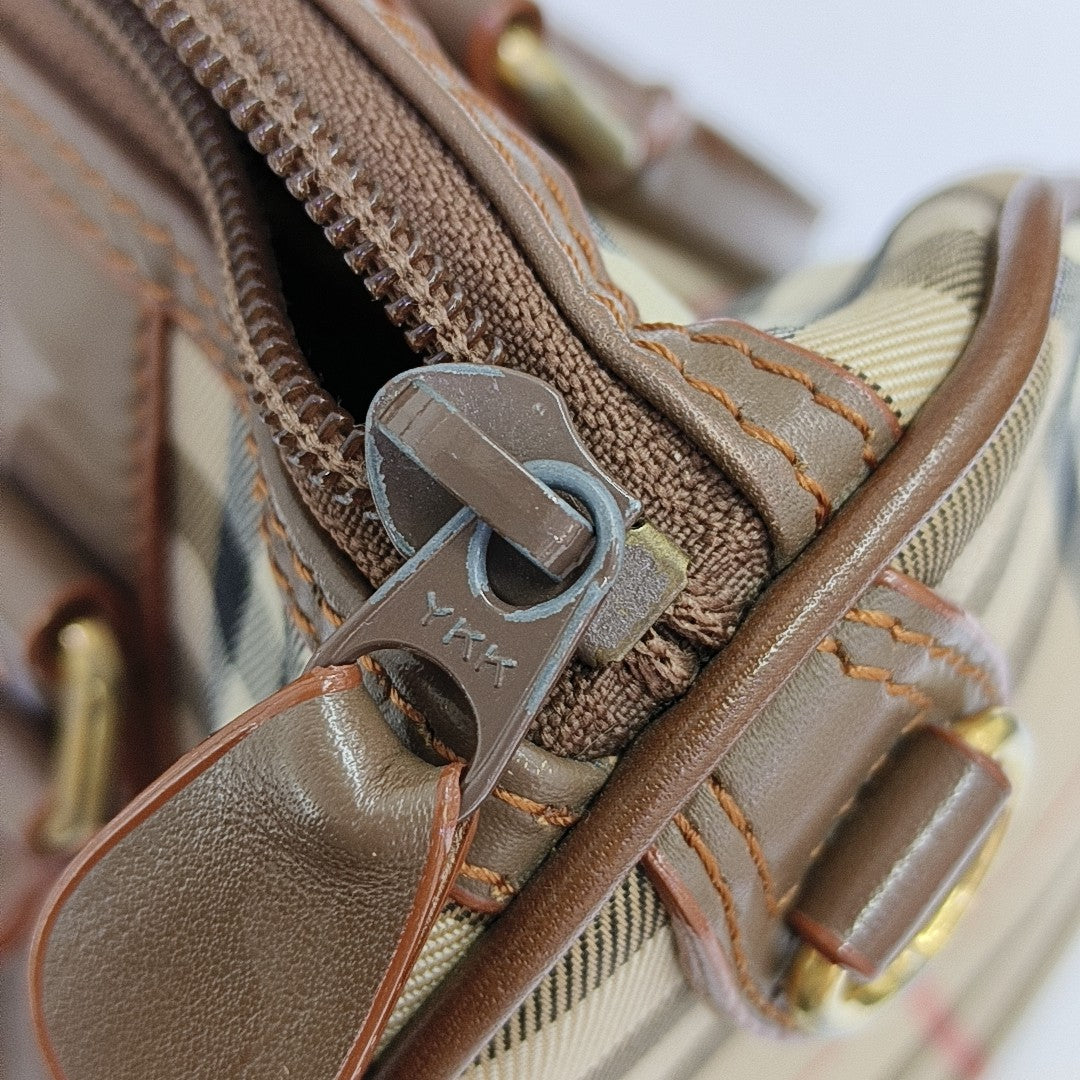 Canvas Shoulder Bag Brown