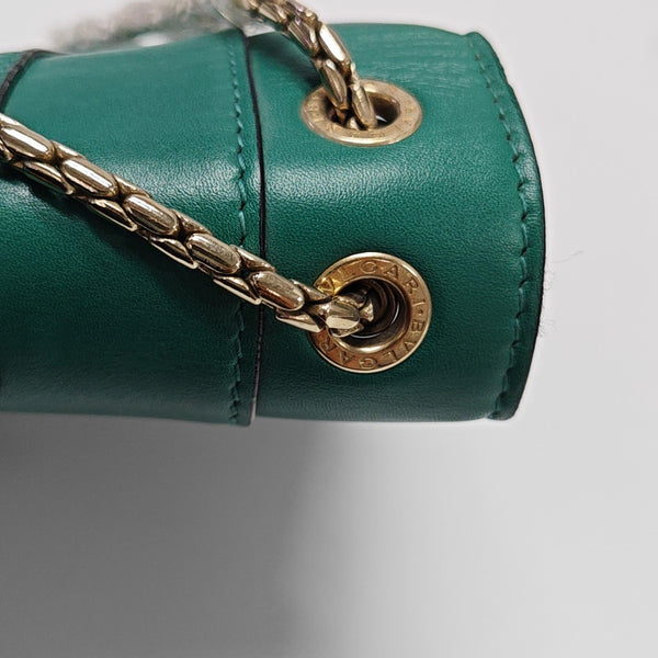 SERPENTI FOREVER Medium Calfskin Green