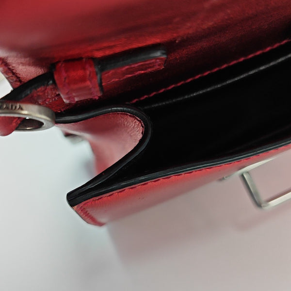 Cahier Saffiano Calfskin Red