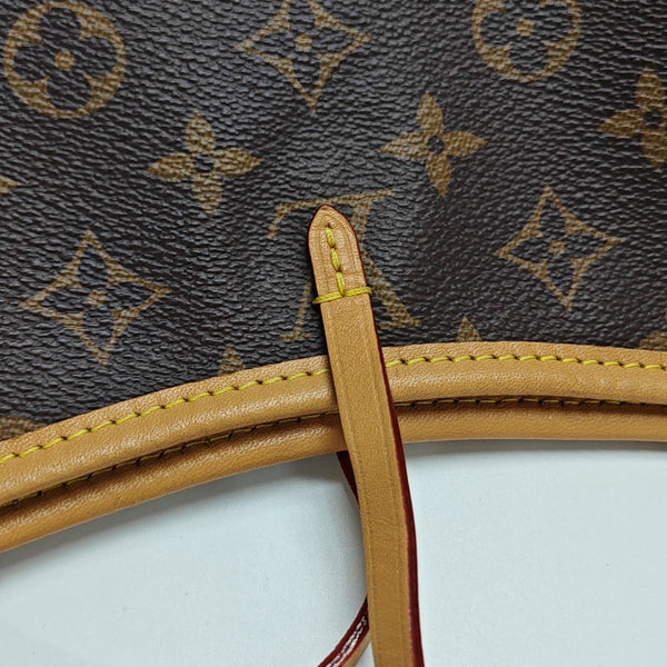 CARRYALL MM Monogram Coated Canvas Brown