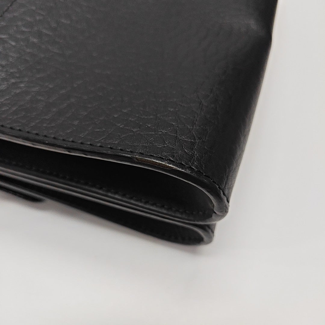 Calfskin Crossbody Bag Black
