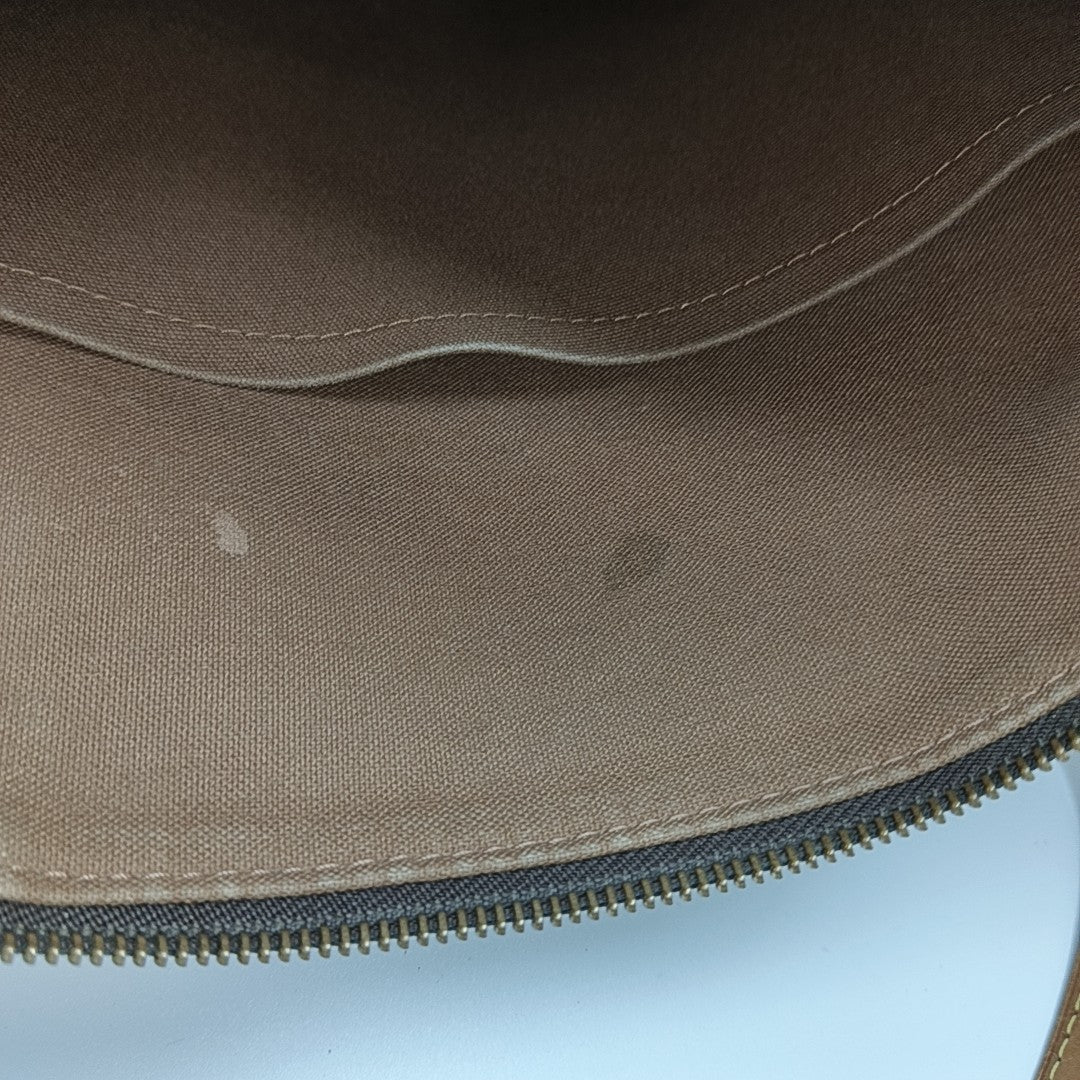TOTALLY MM Monogram Coated Canvas Brown