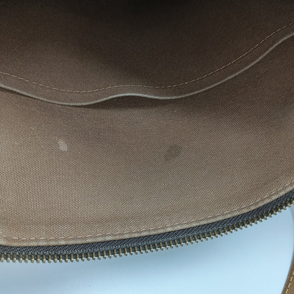 TOTALLY MM Monogram Coated Canvas Brown