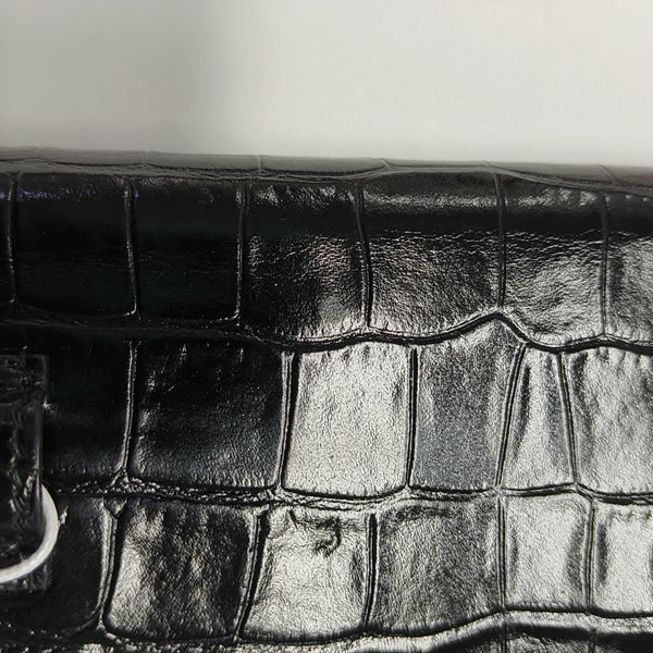 Sharp Calfskin Black