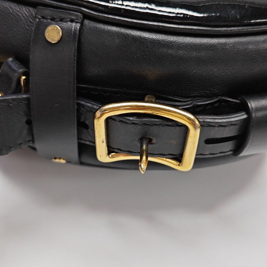 BOITE CHAPEAU MM Patent Leather Black