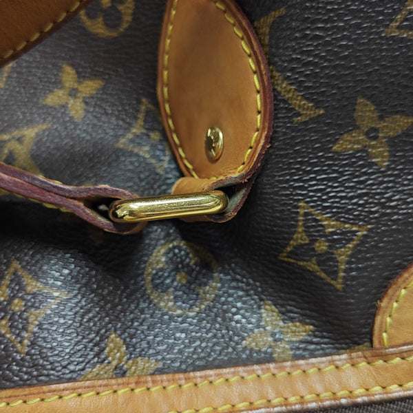 PALERMO PM Monogram Coated Canvas Brown