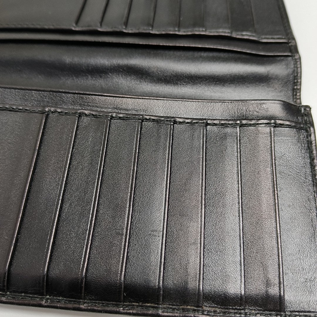 Calfskin Wallet Black