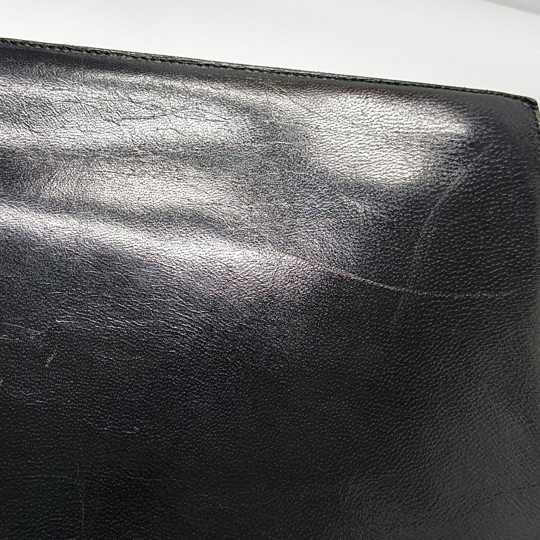 Calfskin Shoulder Bag Black