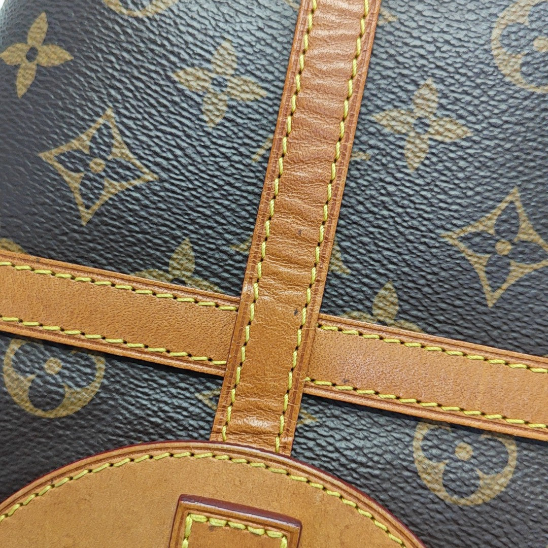DUFFLE Monogram Coated Canvas Brown