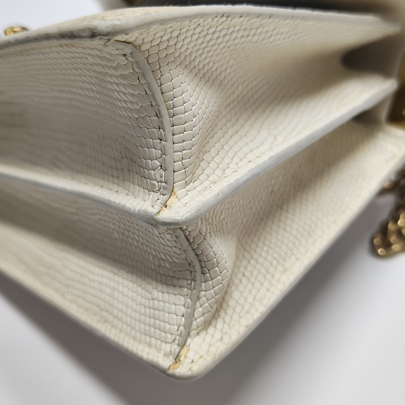 Miu Confidential Quilted Denim Blue