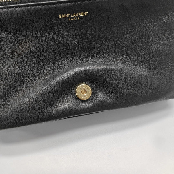 ANGIE Quilted Lambskin Black