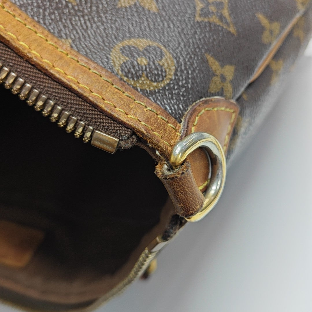 PALERMO PM Monogram Coated Canvas Brown
