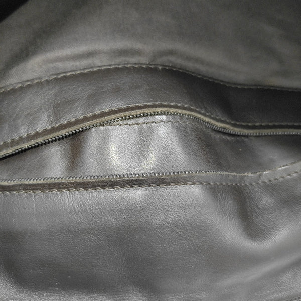 Calfskin Shoulder Bag Brown