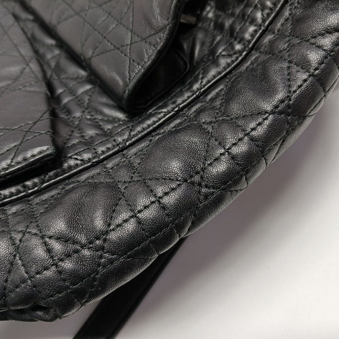 Stardust Cannage Lambskin Black