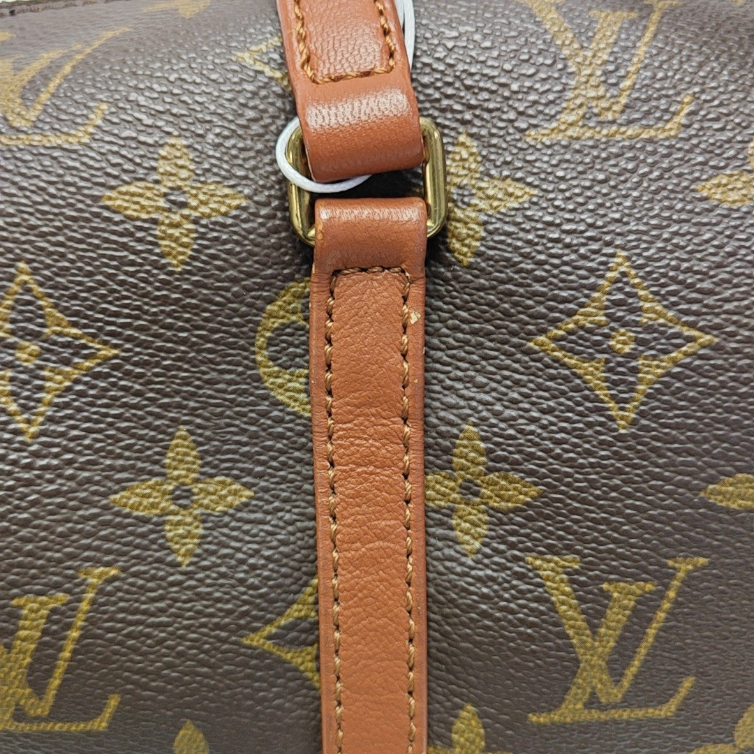 PAPILLON 30 Monogram Coated Canvas Brown