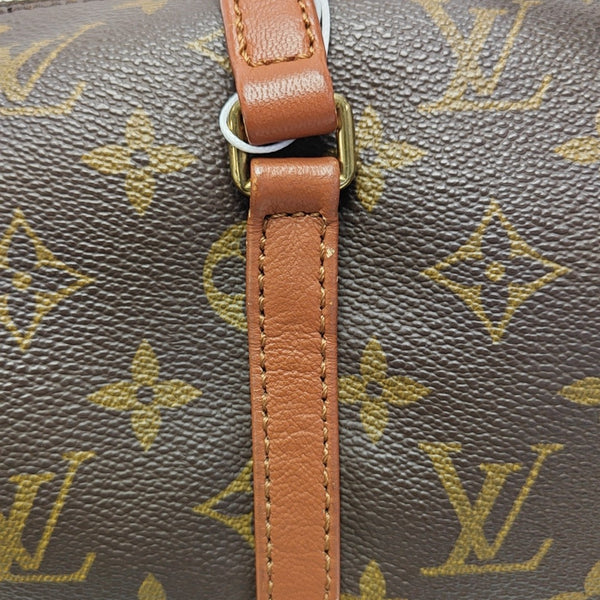 PAPILLON 30 Monogram Coated Canvas Brown