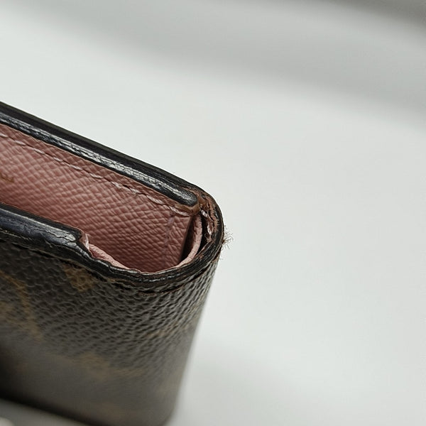 VICTORINE Monogram Coated Canvas Brown Wallet