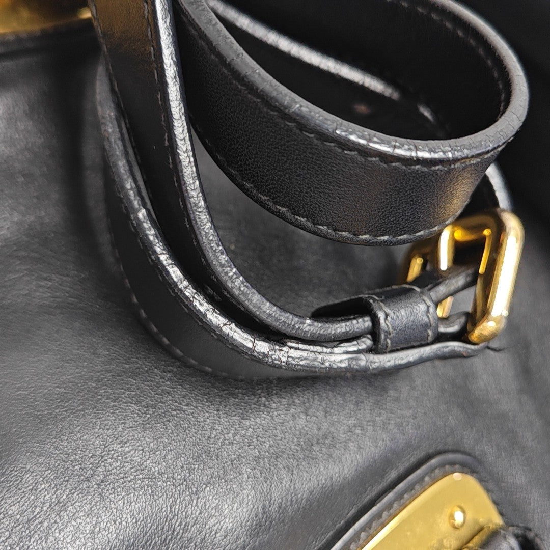 Calfskin Tote Bag Black