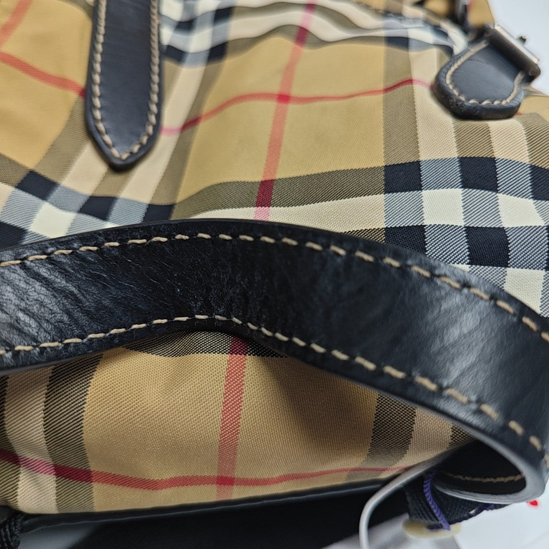 The Rucksack Medium Nylon Beige
