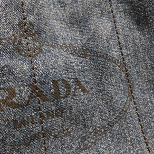 Denim Quilted Denim Blue