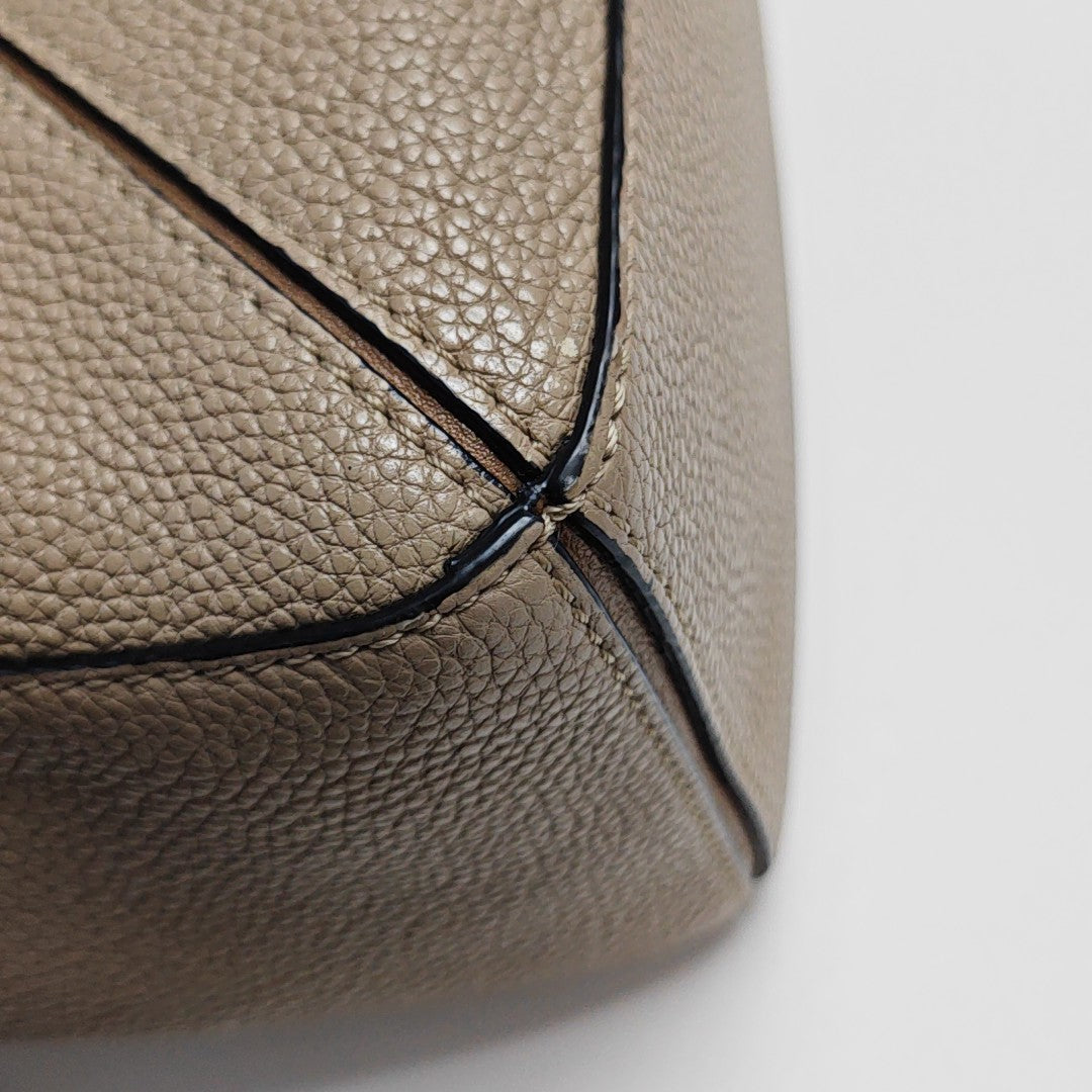 Puzzle Small Calfskin Beige