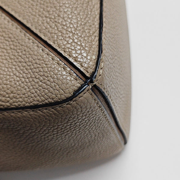 Puzzle Small Calfskin Beige