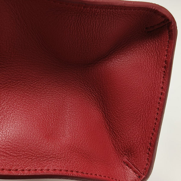 Calfskin Tote Bag Red
