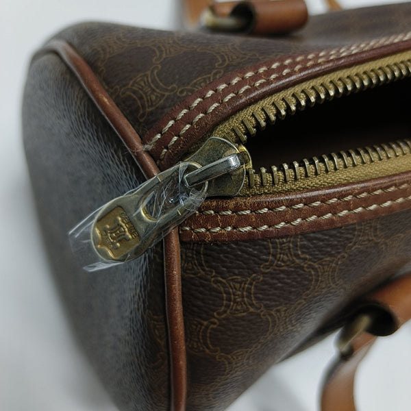 MACADAM BOSTON Coated Canvas Brown