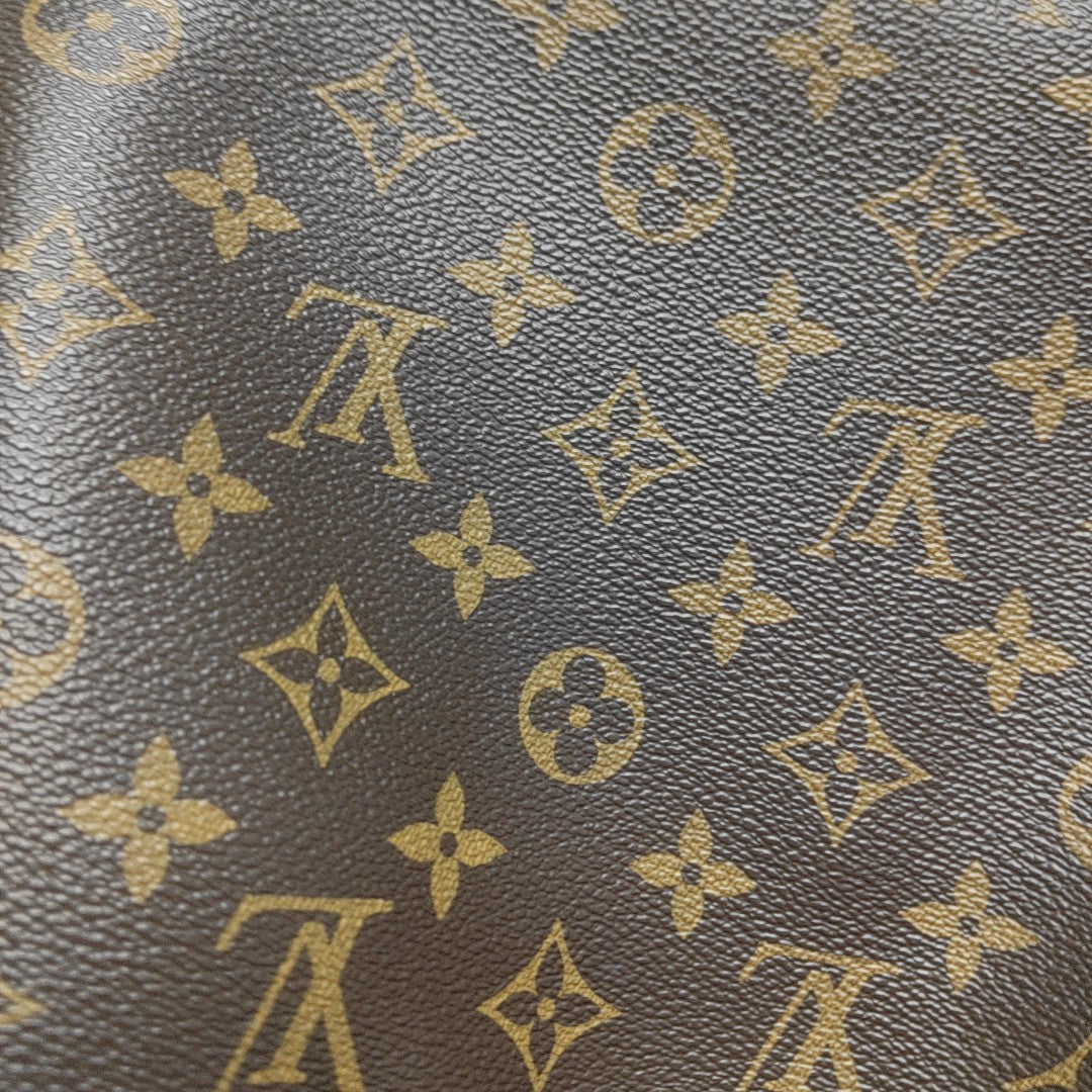 MONTAIGNE Monogram Coated Canvas Brown