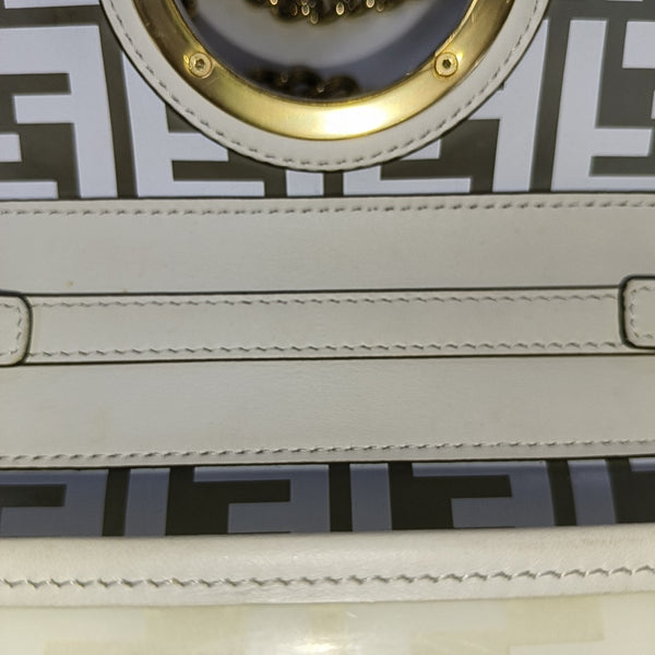 Kan I Mini Calfskin White