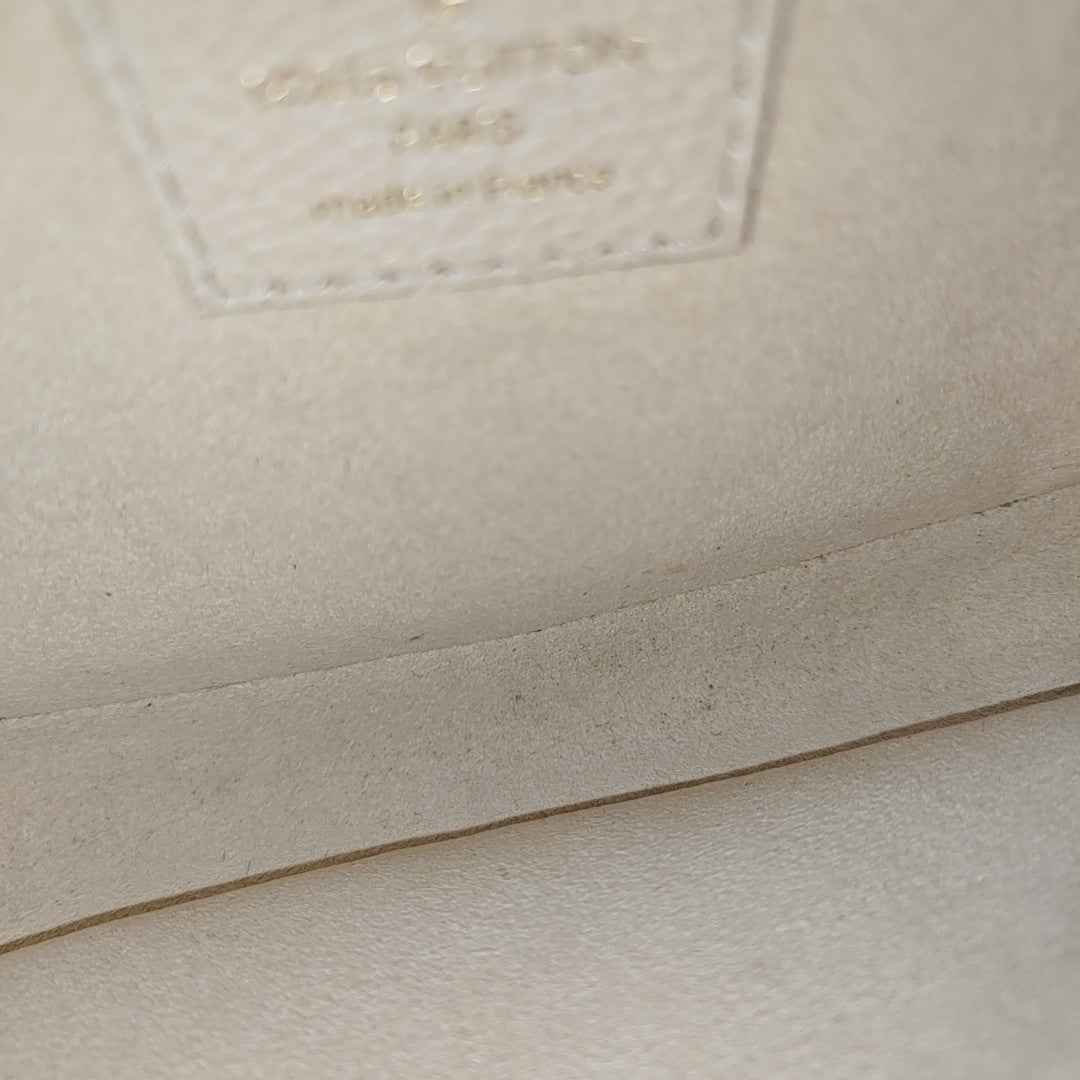 MÉTIS EAST WEST Monogram Calfskin Beige