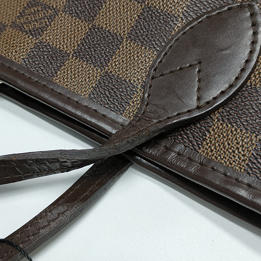 NEVERFULL PM Damier Ebene Coated Canvas Brown