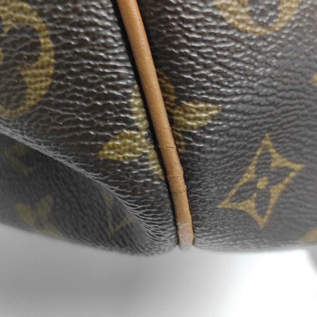 PALERMO PM Monogram Coated Canvas Brown