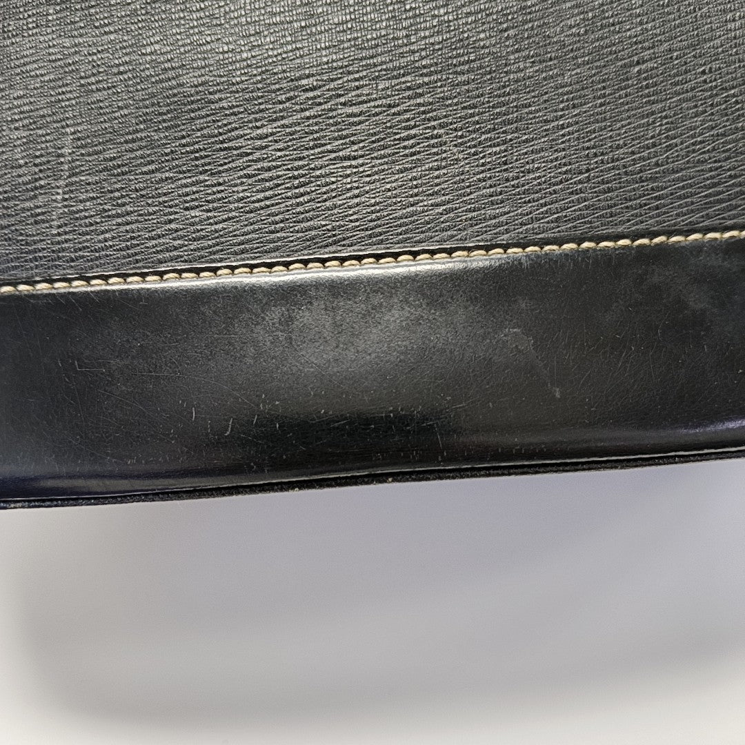 Calfskin Shoulder Bag Black