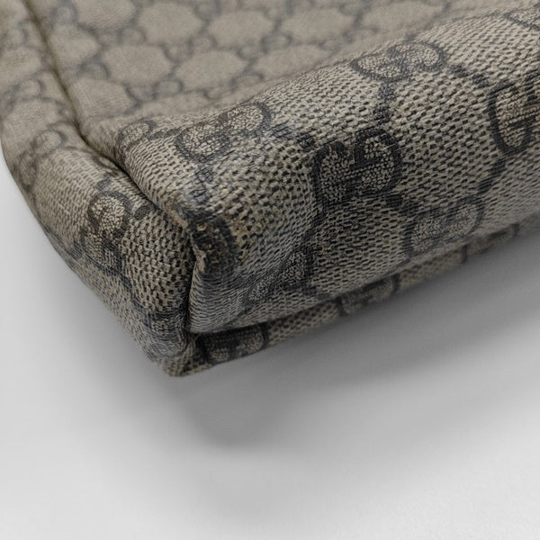 GG Supreme Monogram Coated Canvas Black