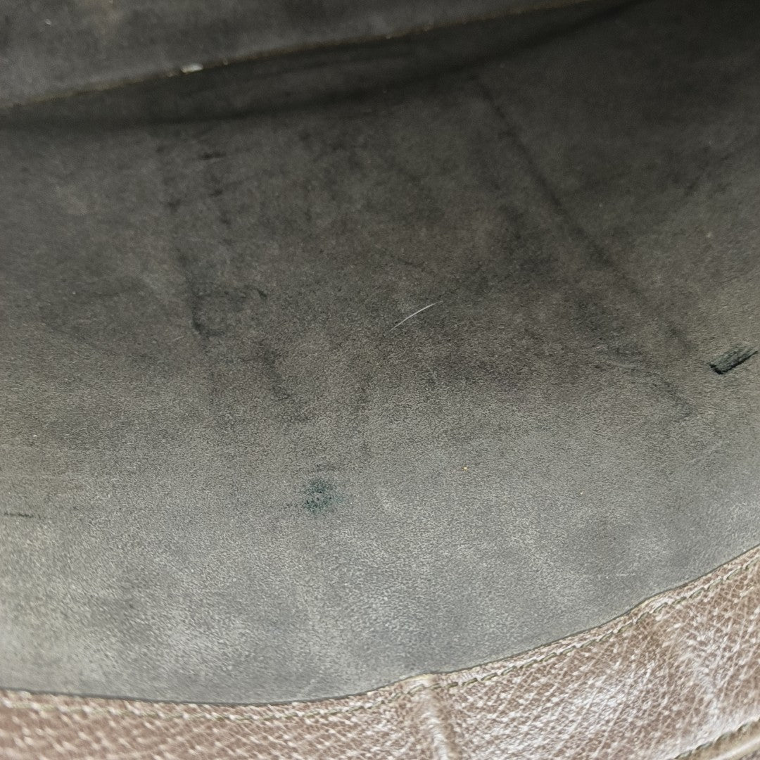 GG Supreme Monogram Coated Canvas Brown