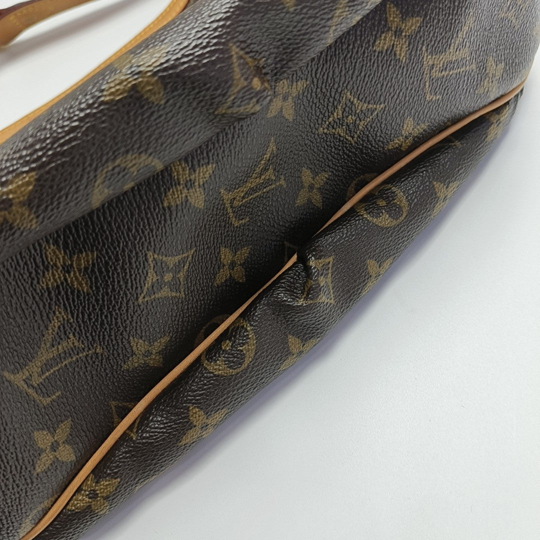 TULUM PM Monogram Coated Canvas Brown